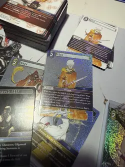 Final fantasy TCG Opus X CARD LOT w/ 10-068C FULL ART - Image 3