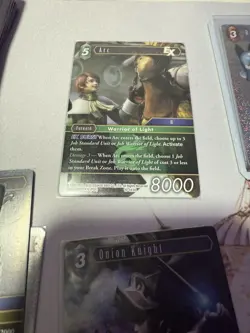 Final fantasy TCG Opus X CARD LOT w/ 10-068C FULL ART - Image 4
