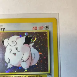 Clefairy Holo Swirl Pokemon Card Base Set 2 - Image 4