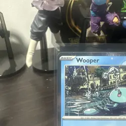 Wooper Promo cosmos foil SV: Scarlet & Violet Promo Cards 155 NM - Image 3