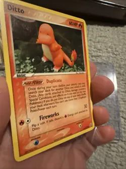 Pokemon TCG Ditto Delta Species 61/113 Regular Charmander Card - Image 3