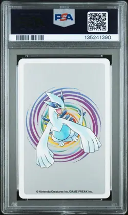 Seaking 2000 Pokemon Japanese Silver Playing Card 4 of Hearts #119 PSA 10 GEM MT - Image 2