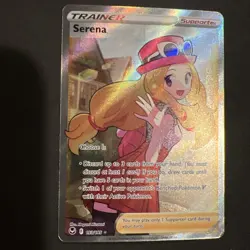 Pokemon Card Serena 193/195 Silver Tempest Full Art Trainer Rare - Image 1