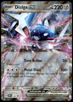Dialga ex Holo #180 SV: Scarlet & Violet Promo Cards - Image 1
