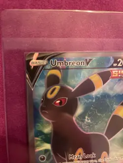 Pokemon TCG Evolving Skies Umbreon v Full Art Ultra Rare Holo Card 188/203 - Image 2