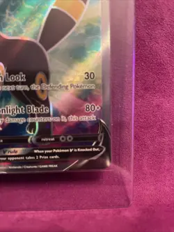 Pokemon TCG Evolving Skies Umbreon v Full Art Ultra Rare Holo Card 188/203 - Image 4