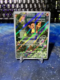 Pokemon TCG Charmander 044 Sv: Scarlet & Violet Promo Holo Card English - Image 1