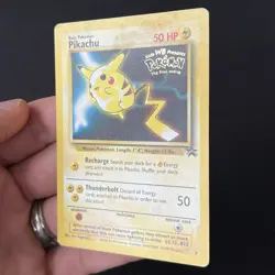 Pikachu 4 Black Star Movie Promo Pokemon Card - Image 3