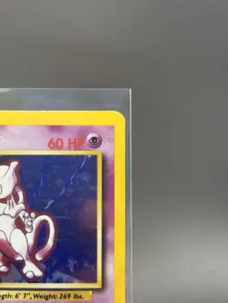 Pokemon Mewtwo Base Set Holo Rare 10/102 LP/MP 1999-2000 Wizards Card - Image 3
