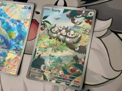 MINT ~ Scarlet & Violet Base Illustration Rare Lot of 2 Pokemon TCG Cards - Image 3