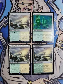 4x Canopy Vista - NM/M Mixed Sets C20 LCC TDC MTG Magic - Image 1