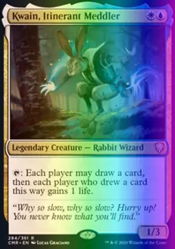 MTG Kwain, Itinerant Meddler (284/794) Commander Legends LP FOIL - Image 1