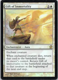 2013 Theros Gift of Immortality Expansion/Rare #14 FOIL - Image 1