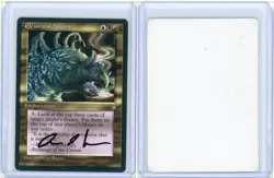 Elemental Augury Ice Age Rare Artist Proof Signed MTG - Image 3