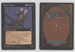 Baron Sengir Magic: Homelands 1995 - Image 3