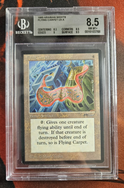 Arabian Nights - Flying Carpet - MTG - BGS 8.5 NM/MT+ Quad++ - Image 1