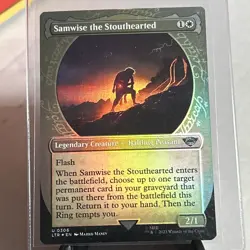 Samwise the Stouthearted Lord of the Rings MTG Magic U0306 Foil NM ENGLISH - Image 1