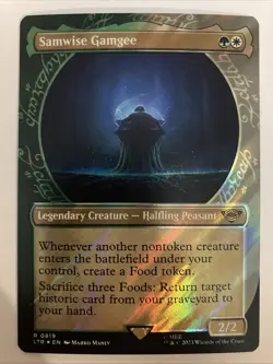 1x Samwise Gamgee - Showcase (Ring) (0819) Surge Foil NM-Mint, English The Lord - Image 1