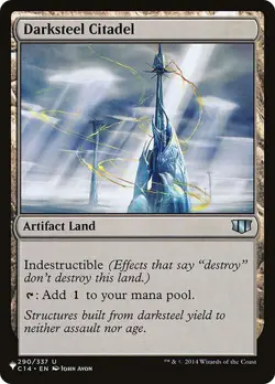NM Darksteel Citadel, MTG, The List, Magic the Gathering, 290 - Image 1