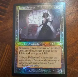 Blood Artist Retro Frame Foil Innistrad Remastered MTG NM - Image 1