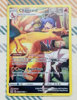 Pokemon TCG Charizard TG03/TG30 2022 Sword and Shield Lost Origin Fast Shipping - Image 2