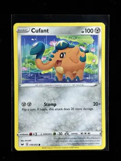 Pokemon 25th Anniversary General Mills Cereal Promo Card Cufant - Image 1