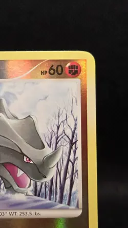 Pokemon TCG Rhyhorn 95/130 Reverse Holo Diamond & Pearl - Image 5