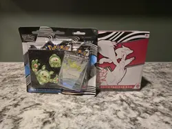 Pokemon White Flare Elite Trainer Box & Black Bolt Tech Sticker Collection Combo - Image 1