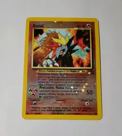 Pokemon TCG Entei Wizards Black Star Promos 34 Holo Promo Promo - Image 1