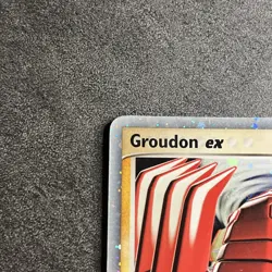 2006 Pokemon Groudon ex Holo #038 EX Collector’s Tin Black Star Promo - Image 2