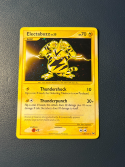 Pokemon TCG - Electabuzz 128/127 Platinum Holo - LP - Image 1