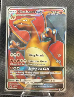Pokemon Charizard GX Promo SM60 (LP) - Image 1