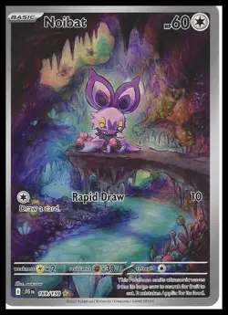 Pokemon SV09: Journey Together #169/159 Noibat FREE SHIPPING (US Only) - Image 1