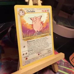 Clefable 17/64 Jungle Base Set Rare Unlimited WOTC Pokemon TCG NM/LP - Image 2