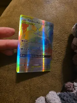 POKEMON Muk & Alolan Muk GX Unbroken Bonds 220/214 Secret Rare #6 - Image 2