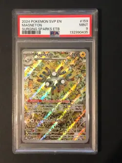 PSA 9, Magneton - 159 (Pokemon Center Exclusive) 159 Sv: Scarlet & Violet Promo - Image 1