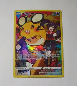 Pokemon TCG Dedenne Sword & Shield: Brilliant Stars TG07/TG30 Holo Secret Rare - Image 1