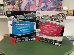 NEW DENT Pokemon Black Bolt & White Flare Binder Collection Bundle Set of 2 - Image 4