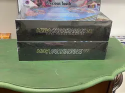 Factory Sealed X2 Pokemon Mega Charizard X EX Ultra Premium Collection - Image 5