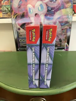 Brand New X2 Pokemon Salamence ex & Reshiram ex Premium Collection - Image 3
