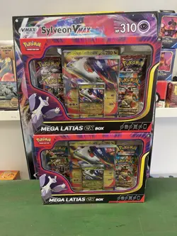 Factory Sealed X2 Pokemon TCG Mega Evolution Mega Latias ex Collection Box - Image 1