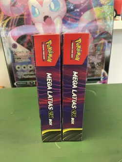 Factory Sealed X2 Pokemon TCG Mega Evolution Mega Latias ex Collection Box - Image 2