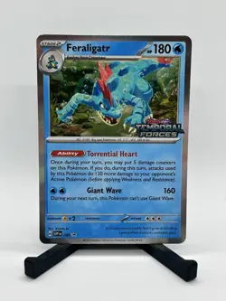 Feraligatr - 089 (Prerelease) Pokemon TCG Scarlet & Violet Promo Holo .2 - Image 1
