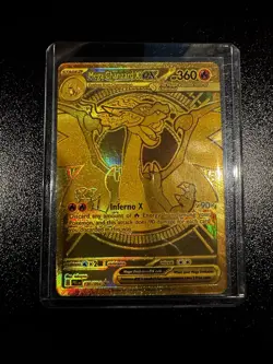 Pokemon Mega Charizard X Ex Mega Hyper Rare Holo 130/094 Phantasmal Flames EX - Image 2