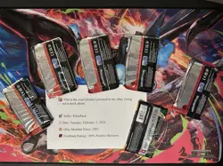 Lot of 6 Pokemon Prismatic Evolutions & Evolving Skies Booster Packs New Sealed - Image 2