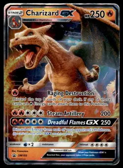 Pokemon TCG SM Promos #SM195 Charizard GX DMG - Image 1