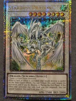 Stardust Dragon TN23-EN016 NM Quarter Century Secret Rare YuGiOh - Image 1