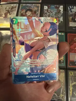 One Piece Nefeltari Vivi EB04-025, Alternate Art OP14 The Azure Sea’s Seven NM - Image 1