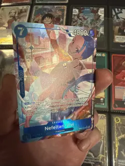 One Piece Nefeltari Vivi EB04-025, Alternate Art OP14 The Azure Sea’s Seven NM - Image 2