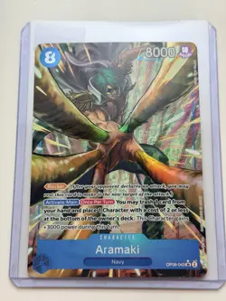 One Piece TCG Aramaki SR Alt Art OP06-043 English Wings Of The Captain NM - Image 1